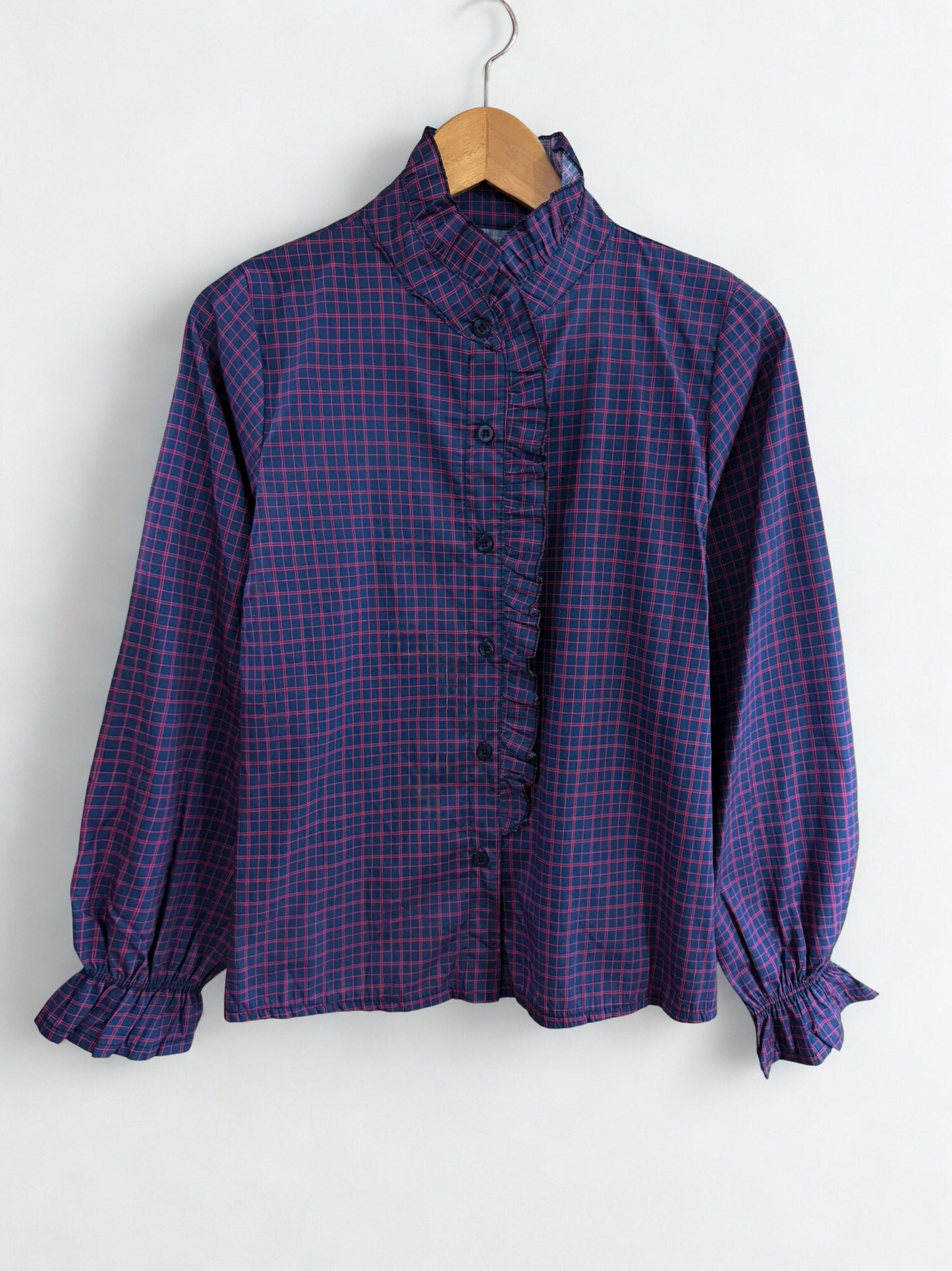 Camisa Pilar Navy+Rojo