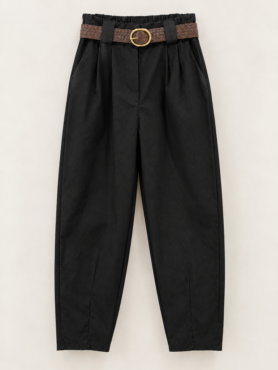 Pantalón bombacho negro