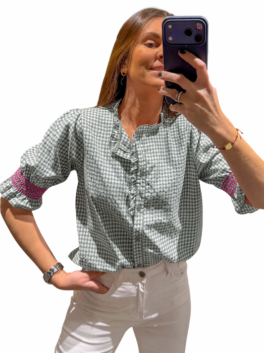 Blusa Élise verde