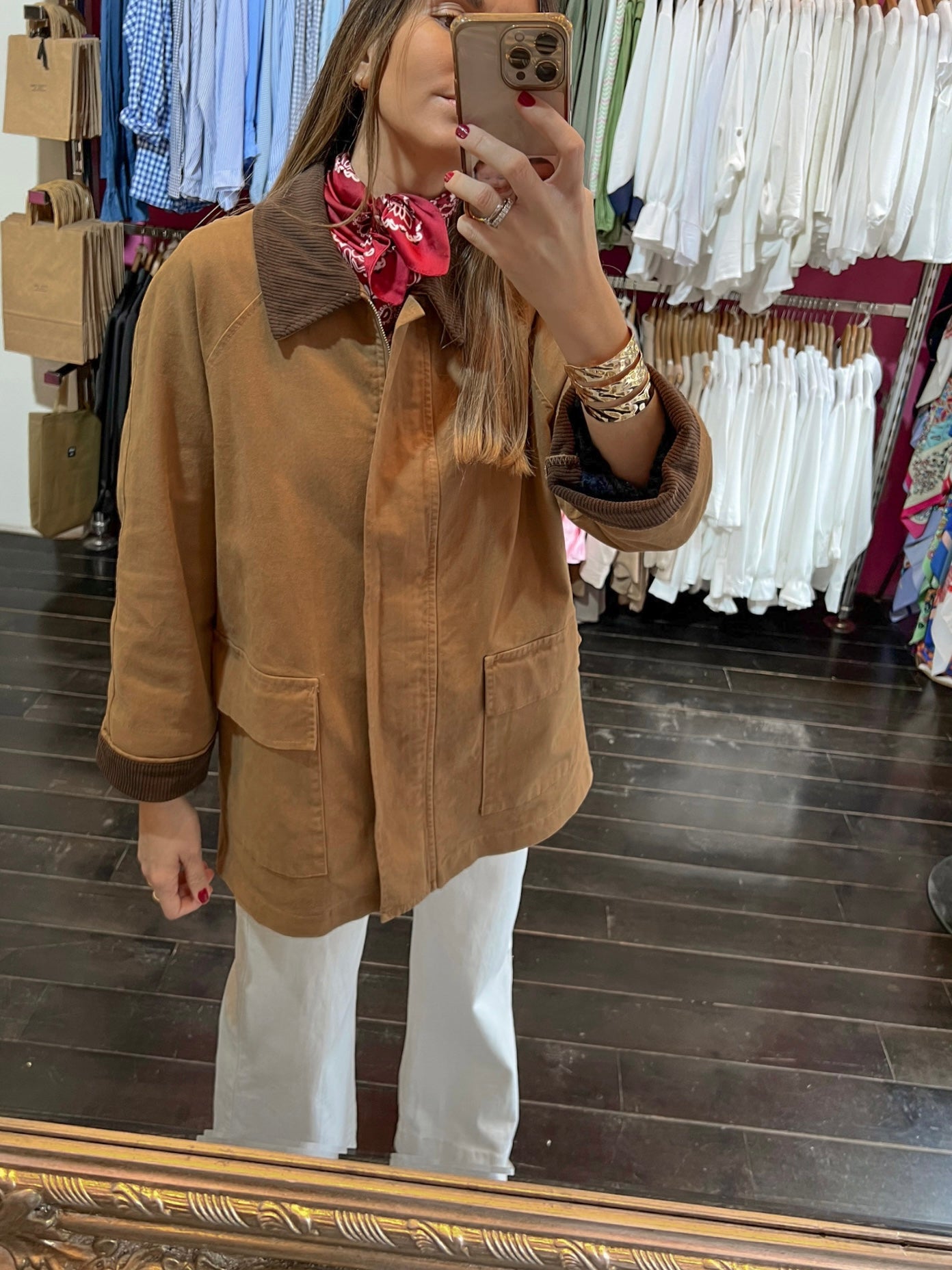 Parka cuello pana