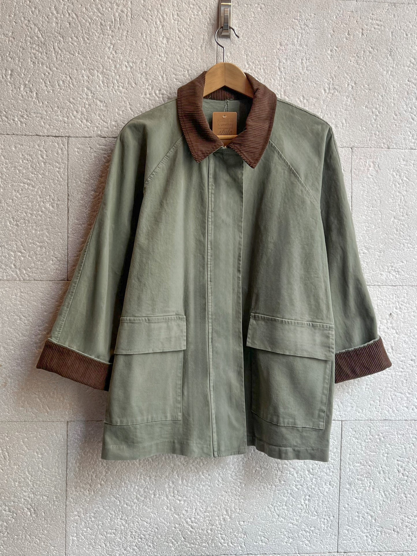 Parka cuello pana