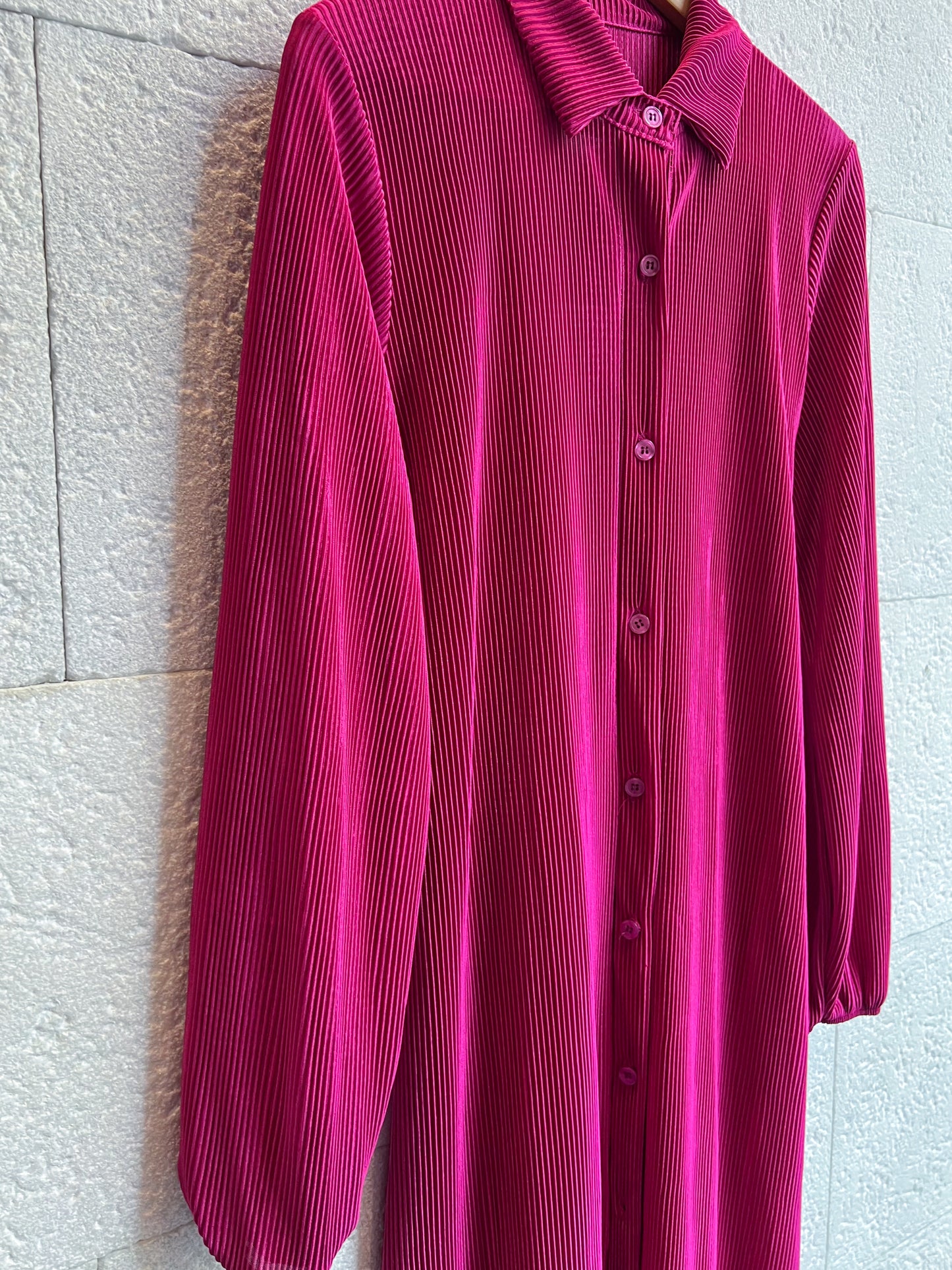Vestido Plissée