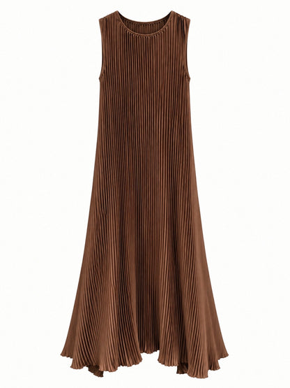Vestido Lúa chocolate