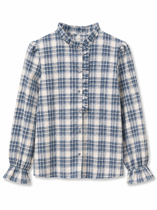 Camisa Bonnie azul