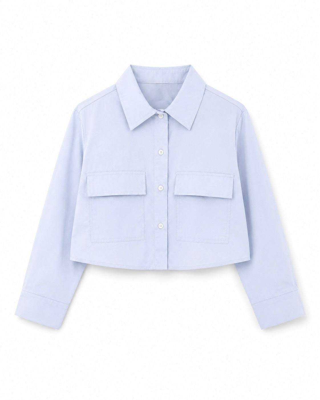 Camisa Oxford celeste
