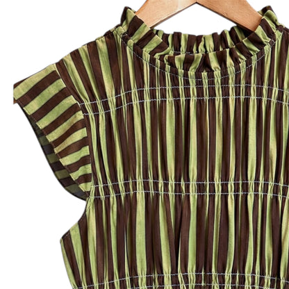 Vestido Allegra chocolat&green