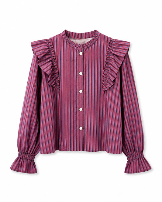 Camisa Biarritz vino