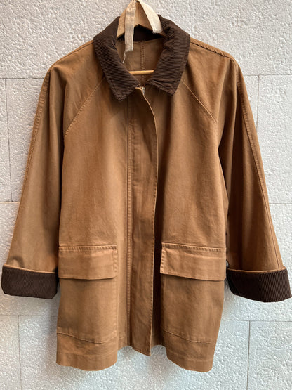 Parka cuello pana