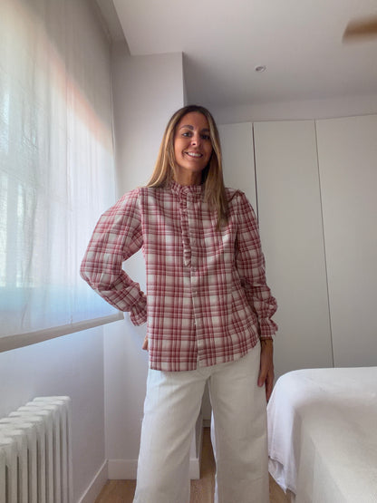 Camisa Bonnie cereza