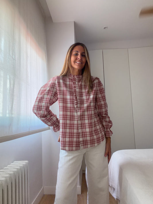 Camisa Bonnie cereza