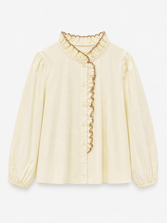 Camisa Niza mantequilla