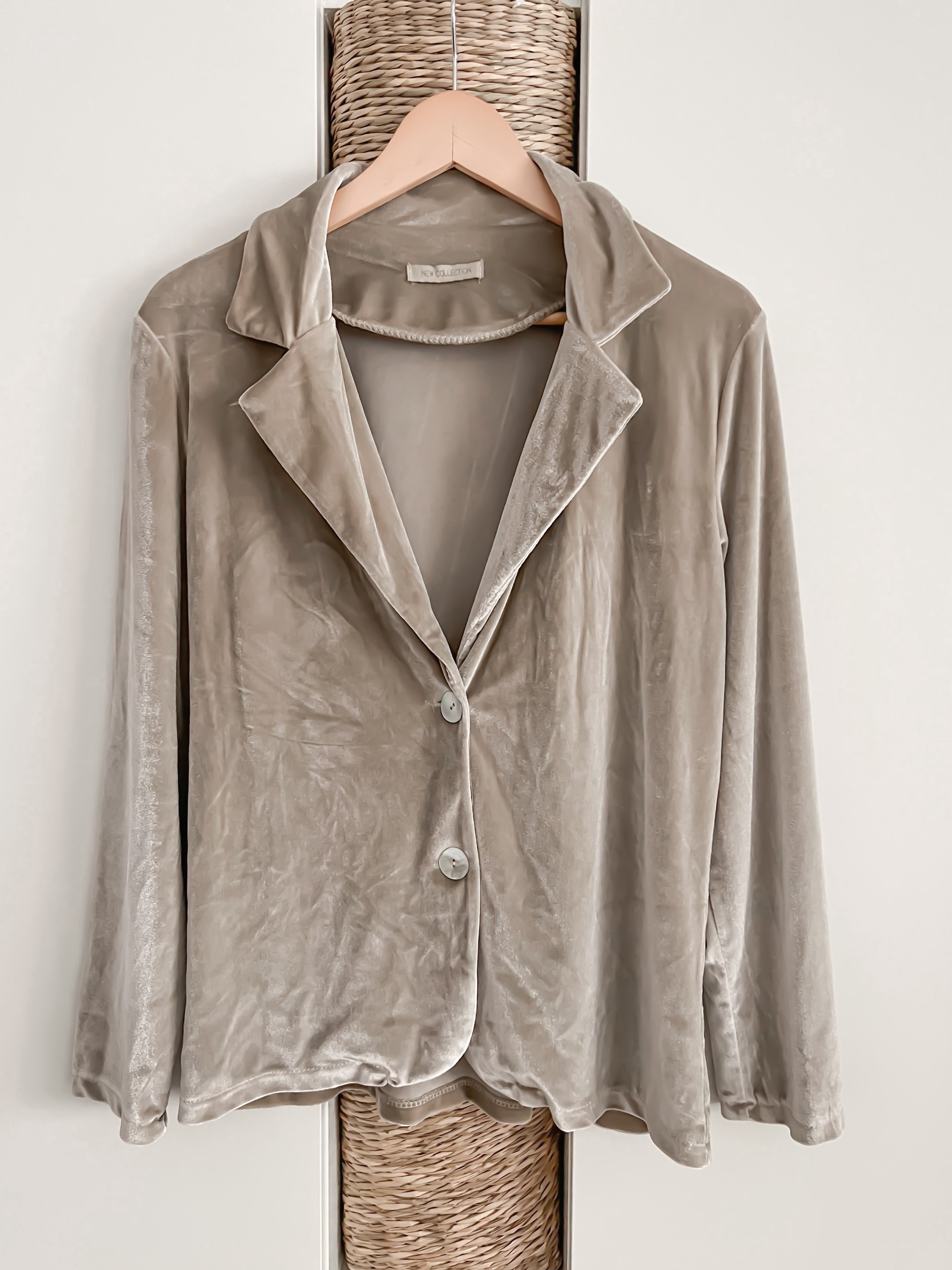 Blazer terciopelo
