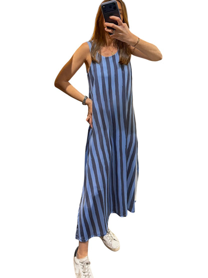 Vestido Rayas blue