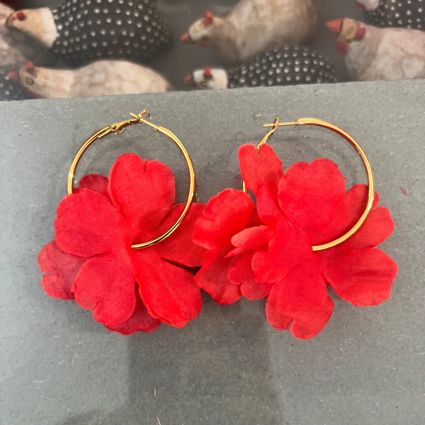 Aretes Flor