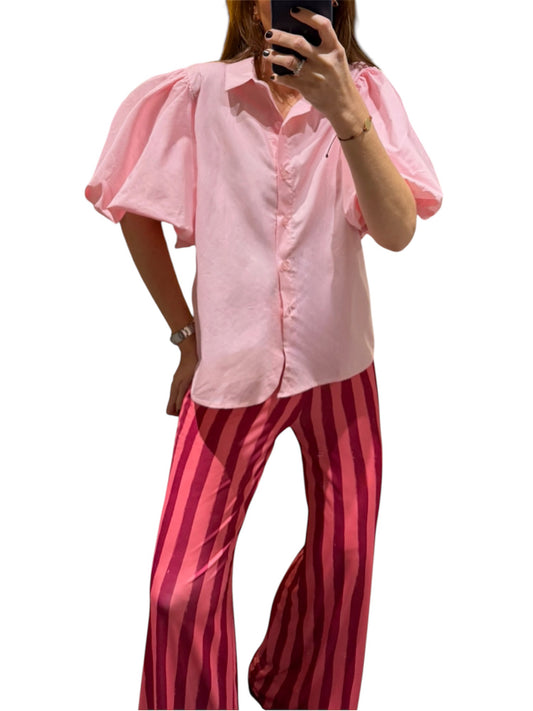 Camisa Poppy rosa