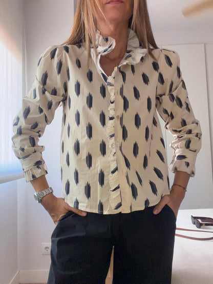 Camisa Paloma crudo