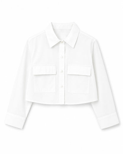 Camisa Oxford blanca