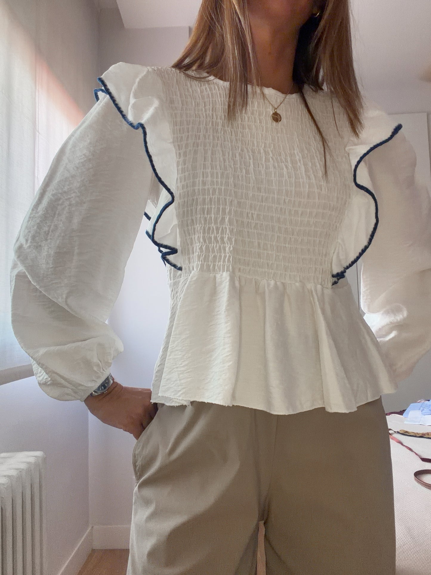 Blusa Odette blanca