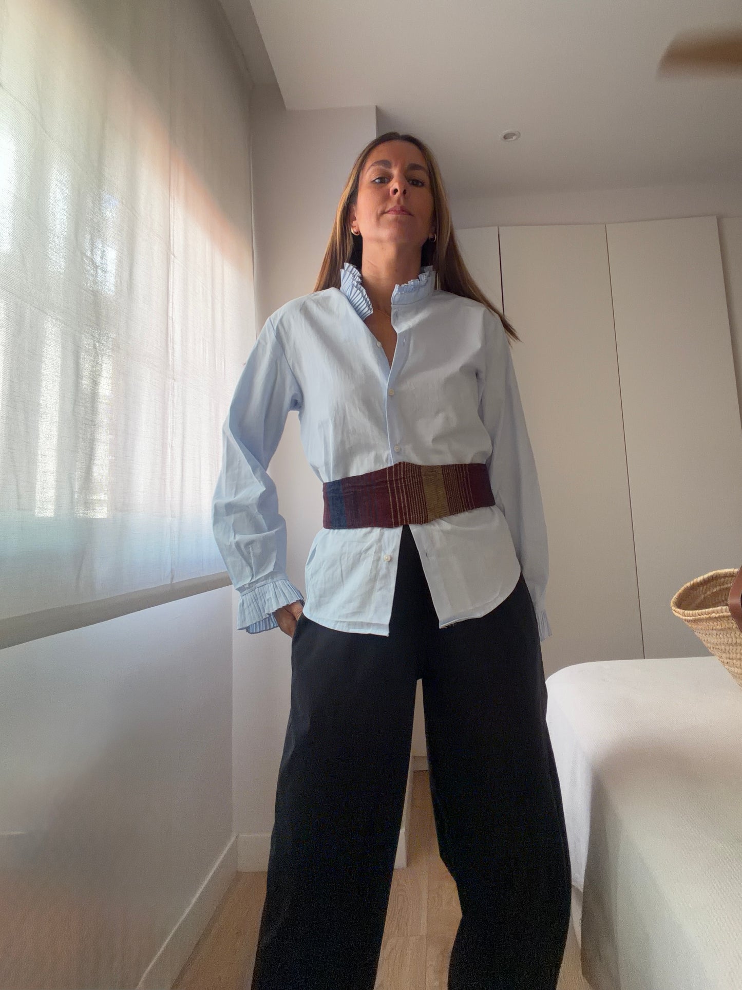 Camisa Julieta azul