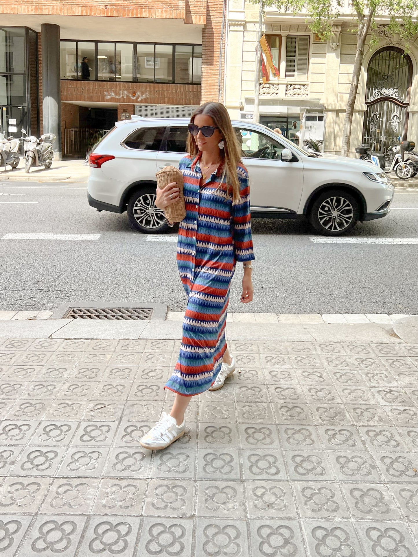 Vestido ZigZag Blue