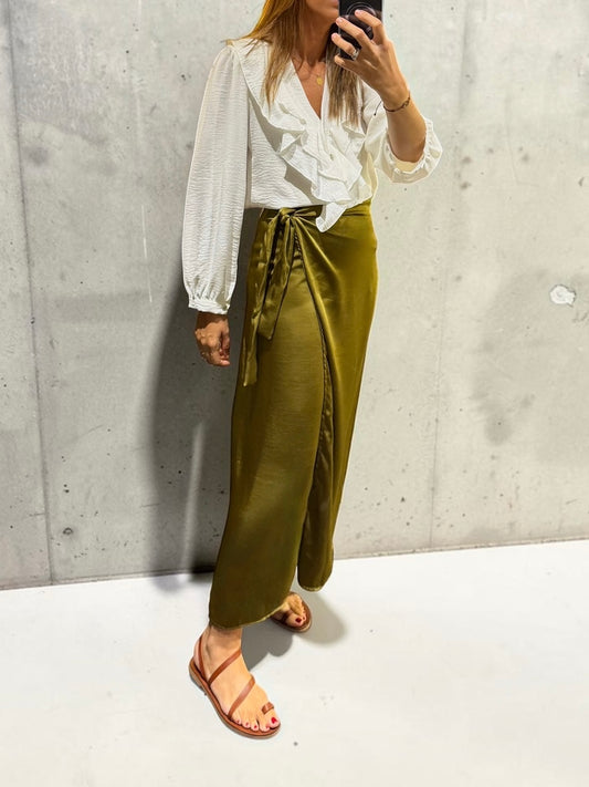 Falda lazada green