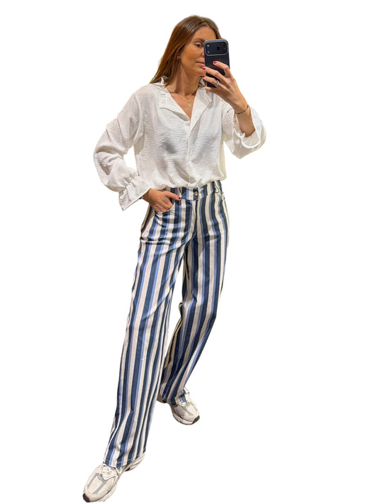 Pantalón rayas Blues
