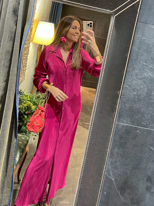Vestido Plissée