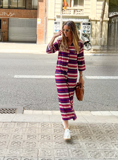 Vestido ZigZag Purple