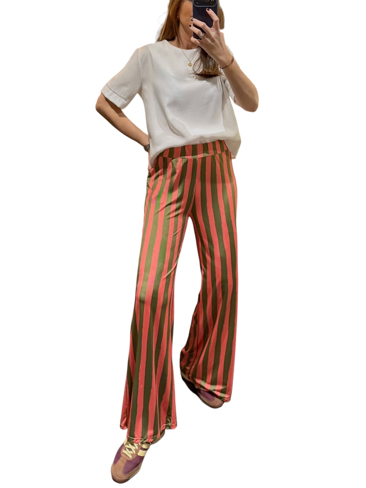 Pantalón coral&green