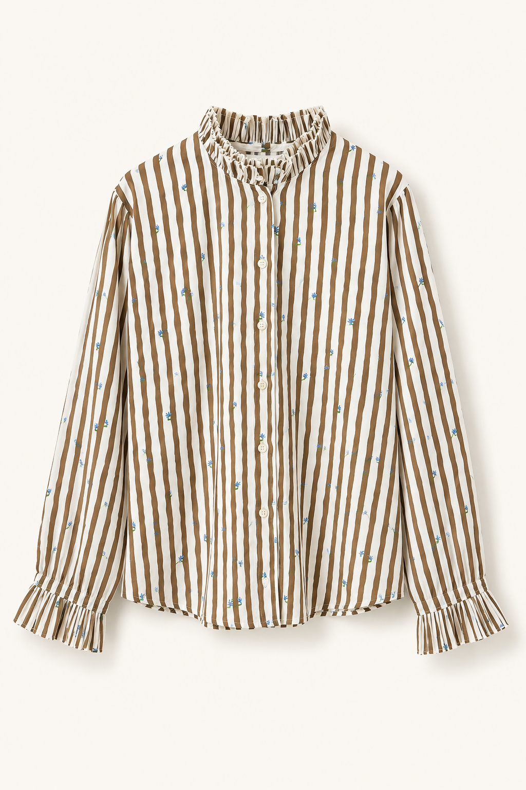 Camisa Camille marrón