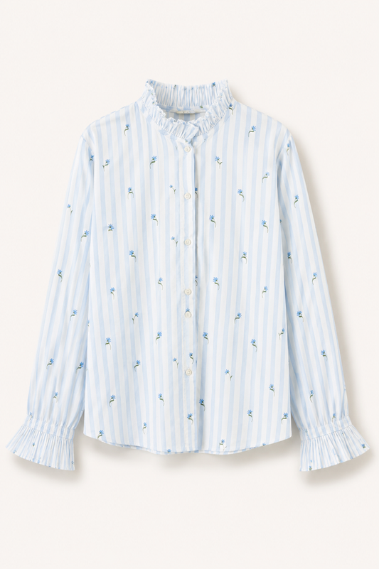 Camisa Camille azul