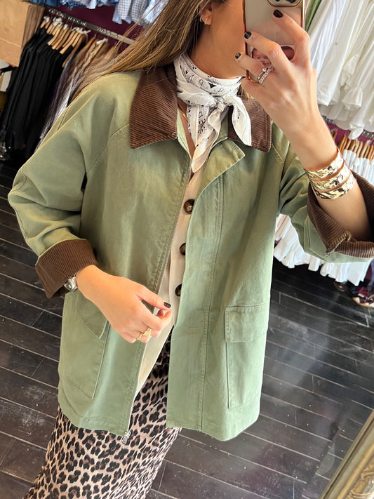 Parka cuello pana