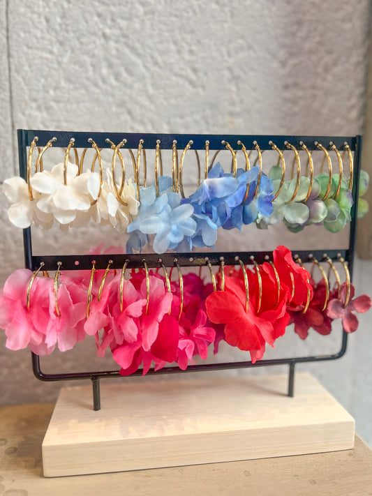 Aretes Flor