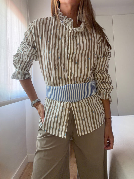 Camisa Camille marrón