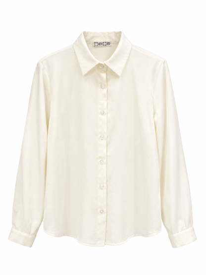 Camisa silk mantequilla