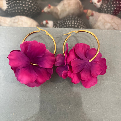 Aretes Flor