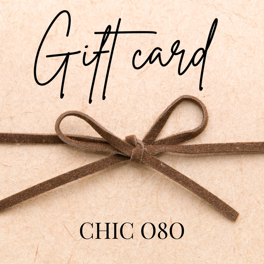 Tarjeta regalo CHIC 080