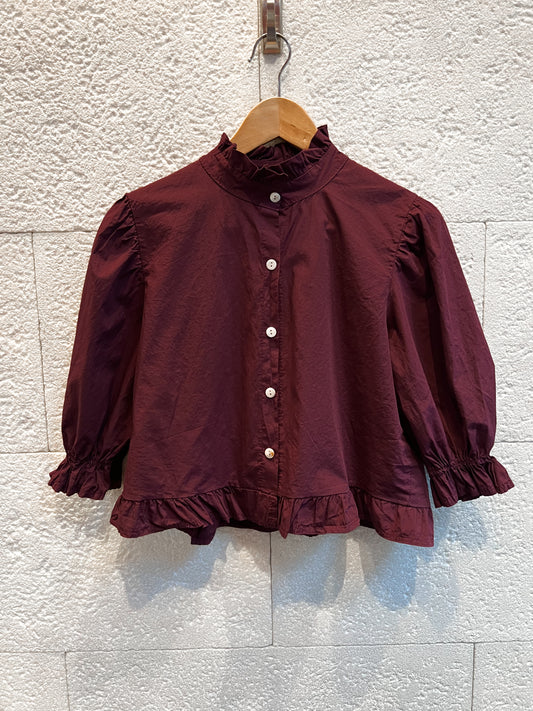 Camisa Borgoña