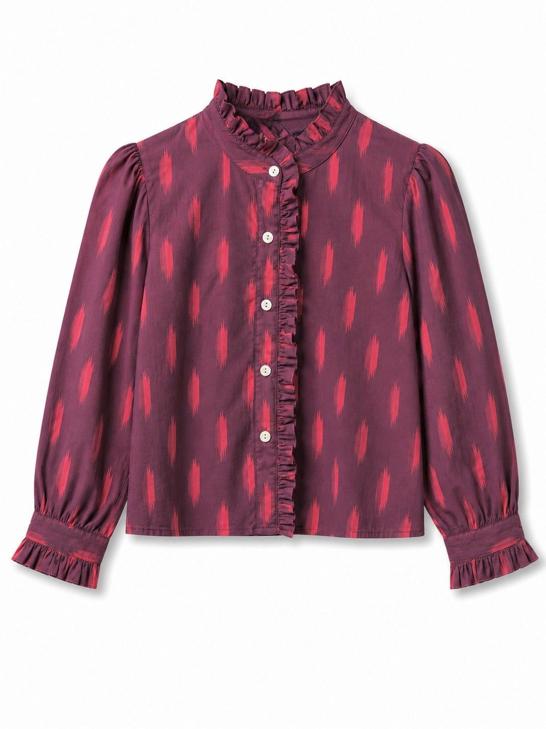 Camisa Paloma berenjena