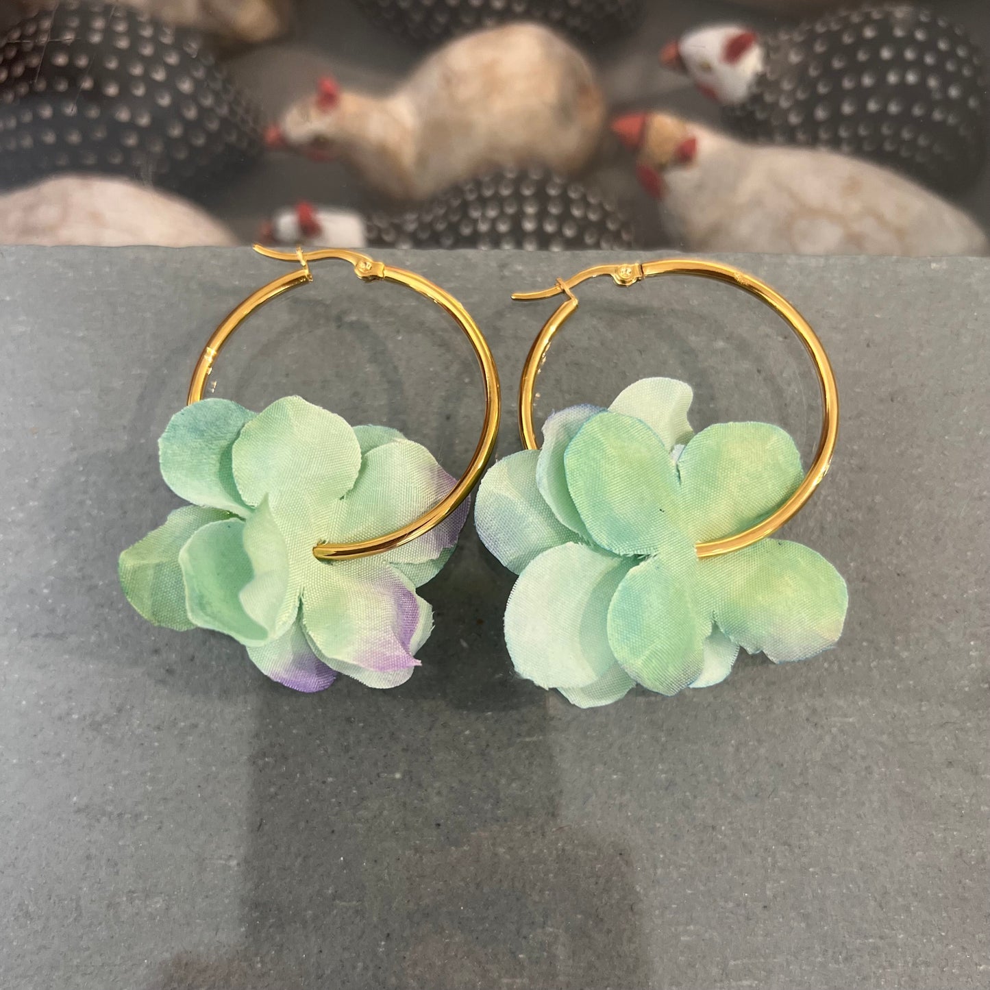 Aretes Flor