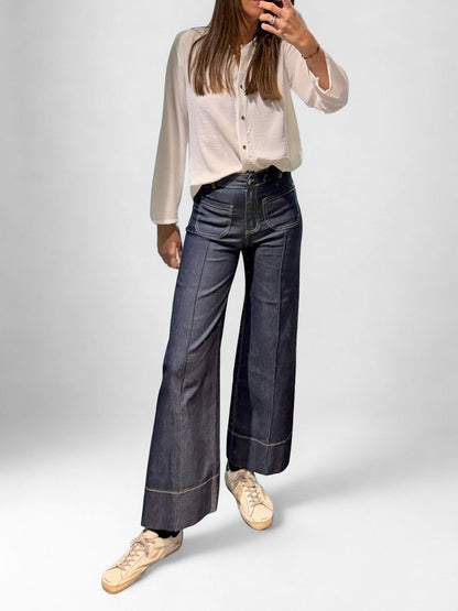 Jeans soft-pockets