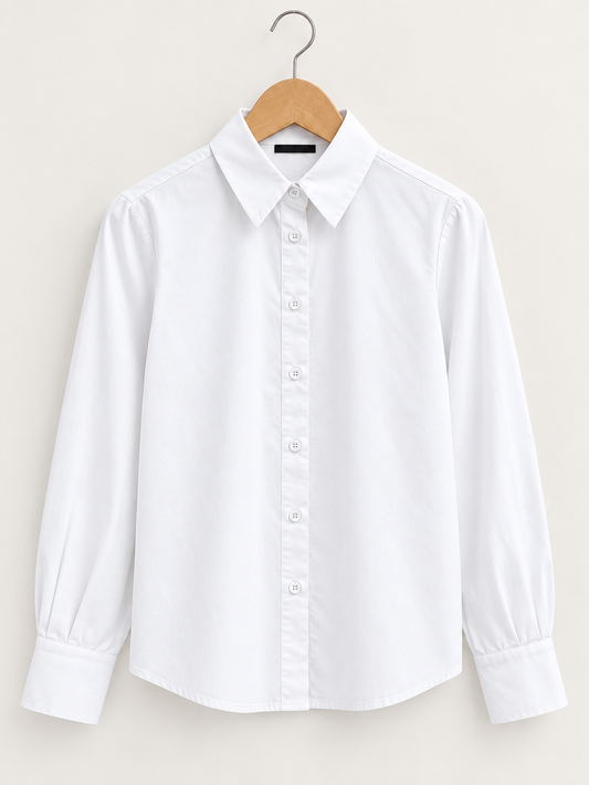 Camisa Popelín blanca