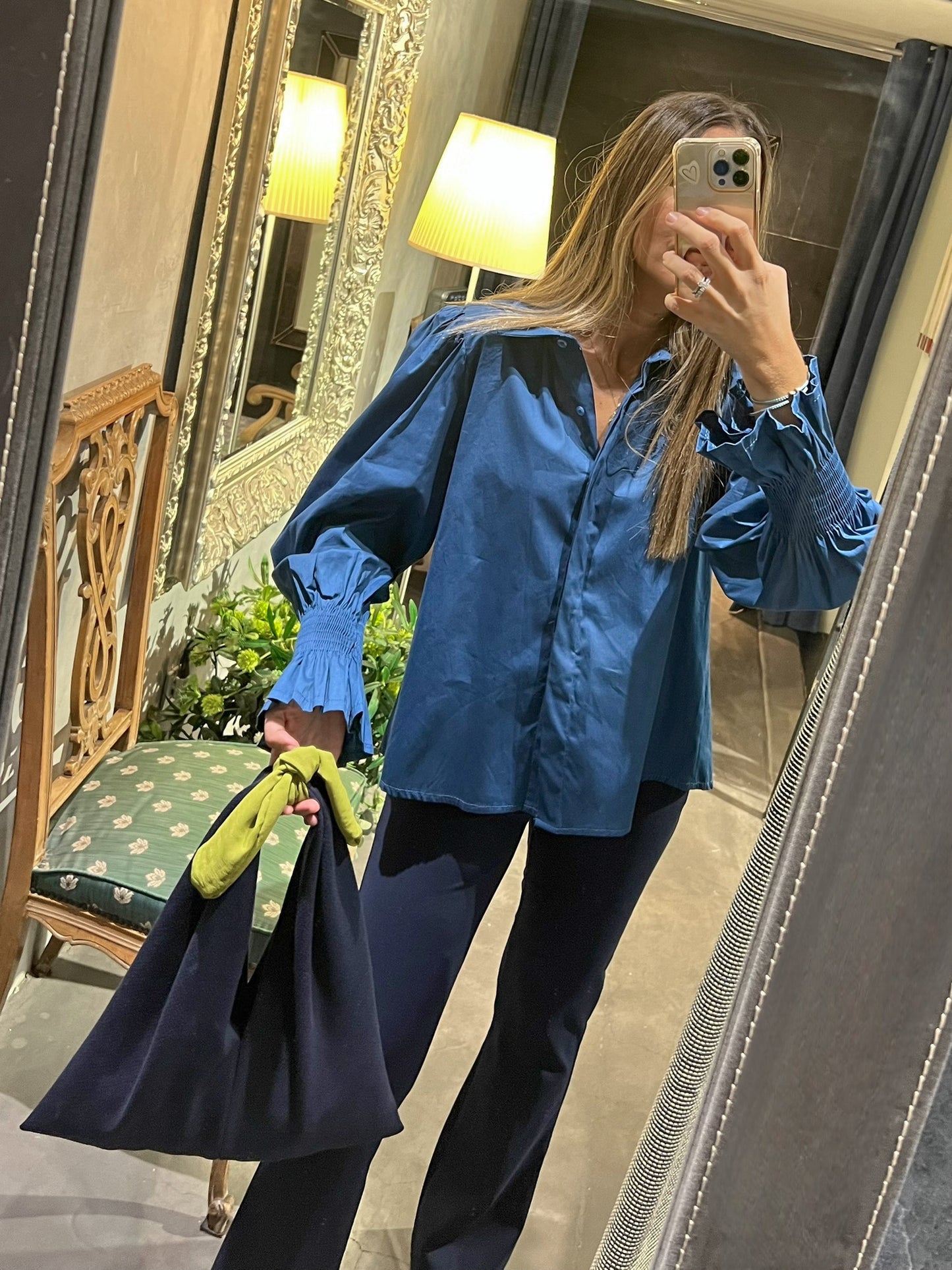 Bolso Marino&Pistacho