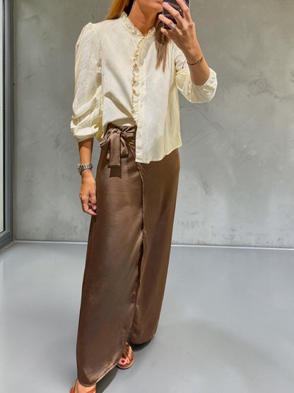 Falda lazada brown