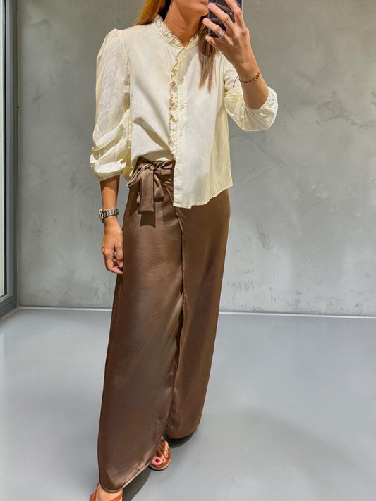 Falda lazada brown