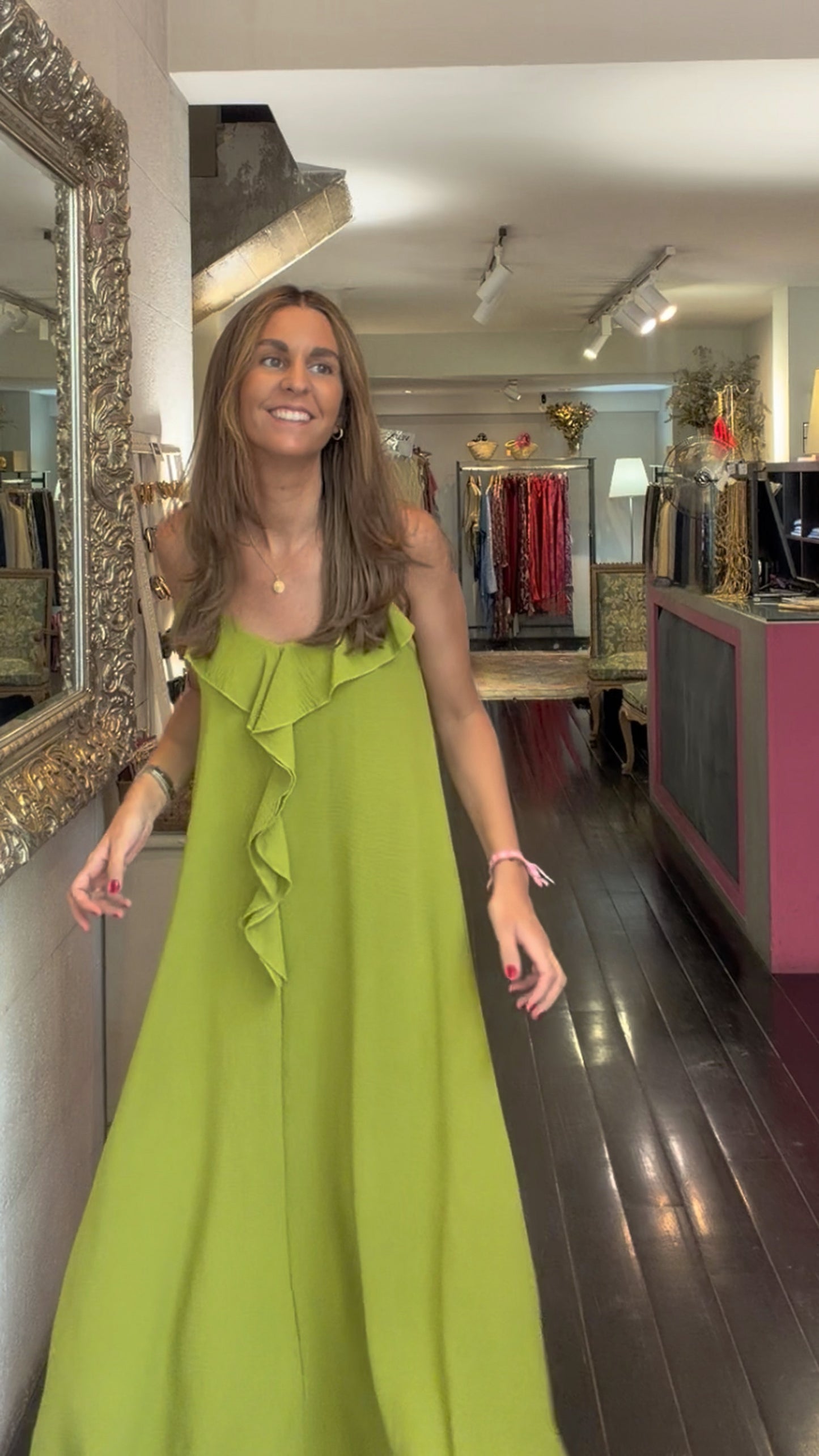 Vestido Volantes