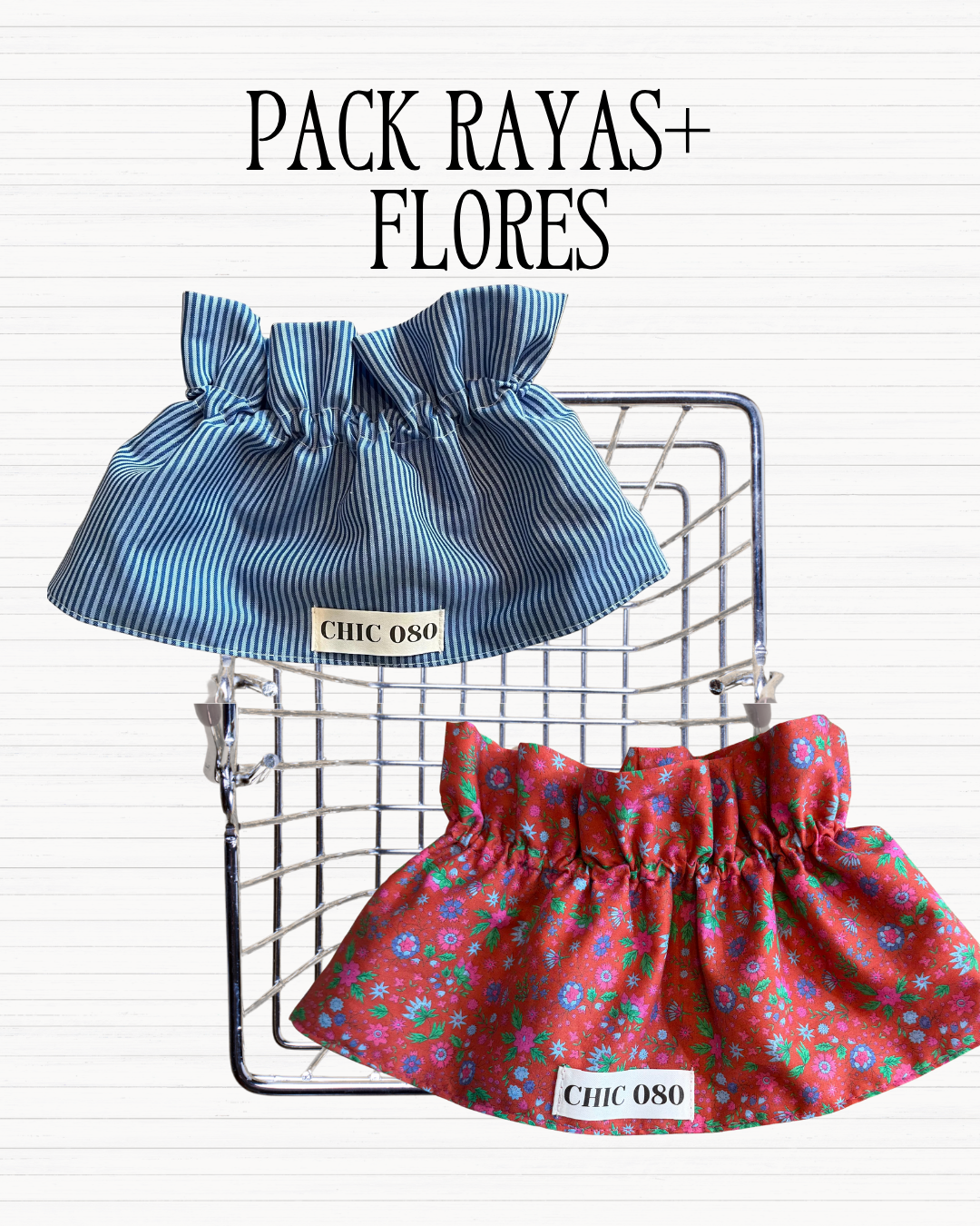 Pack Rayas + Flores