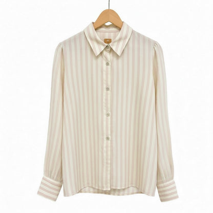 Blusa camisera mantequilla&pink