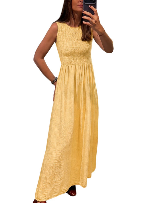 Vestido Gaia yellow