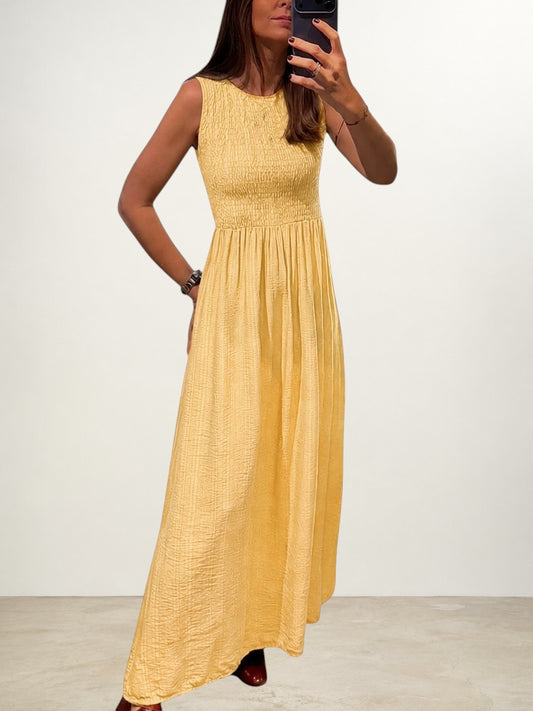 Vestido Gaia yellow